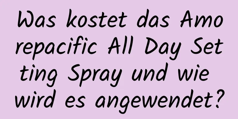 Was kostet das Amorepacific All Day Setting Spray und wie wird es angewendet?