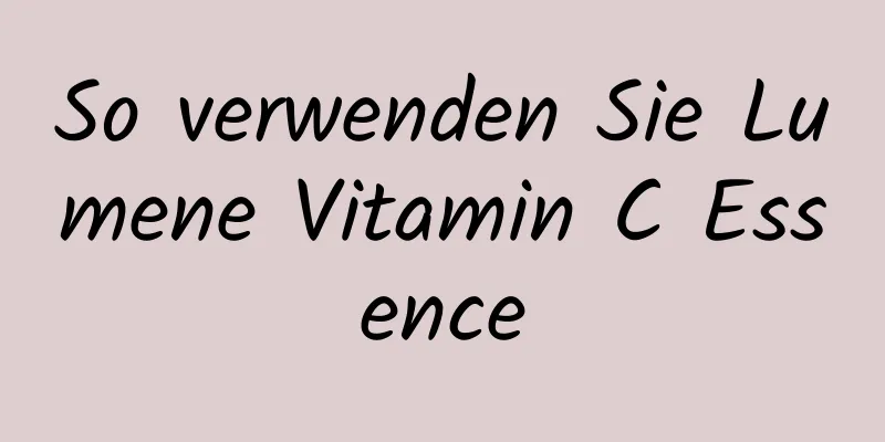 So verwenden Sie Lumene Vitamin C Essence
