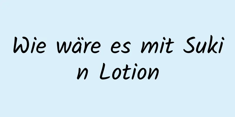 Wie wäre es mit Sukin Lotion