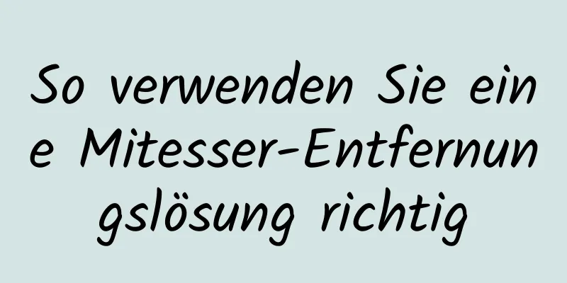 So verwenden Sie eine Mitesser-Entfernungslösung richtig
