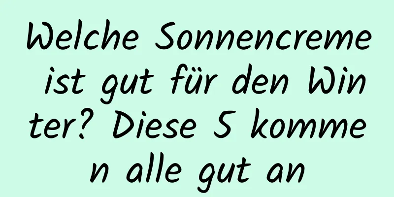 Welche Sonnencreme ist gut für den Winter? Diese 5 kommen alle gut an
