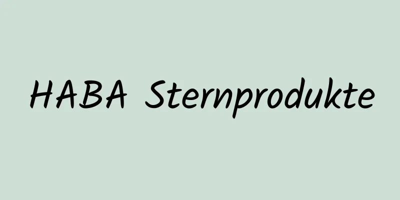 HABA Sternprodukte