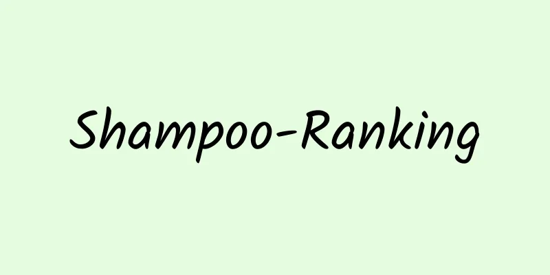 Shampoo-Ranking
