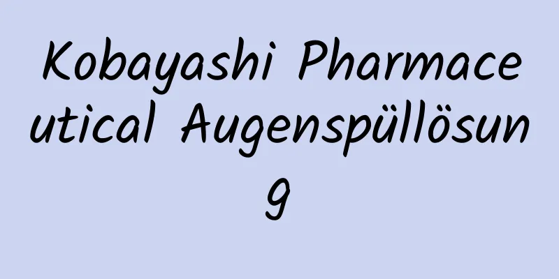 Kobayashi Pharmaceutical Augenspüllösung