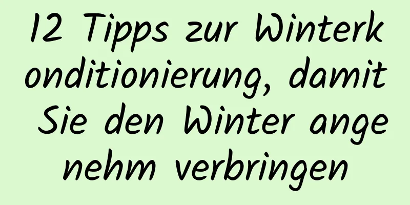 12 Tipps zur Winterkonditionierung, damit Sie den Winter angenehm verbringen