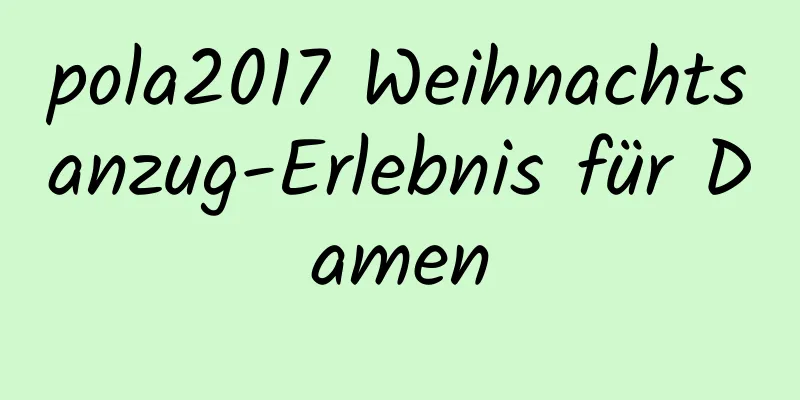 pola2017 Weihnachtsanzug-Erlebnis für Damen